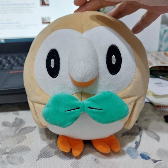 Pokemon Center Anime Super Cute Owl Plush Bird Soft Stuffed Animal - Picture 1 of 7
